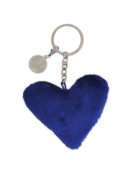 Portachiavi cuore con charm INTER